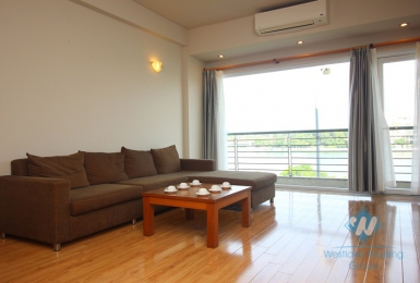 Beautiful apartment on the lake for lease in Tay Ho Hanoi
